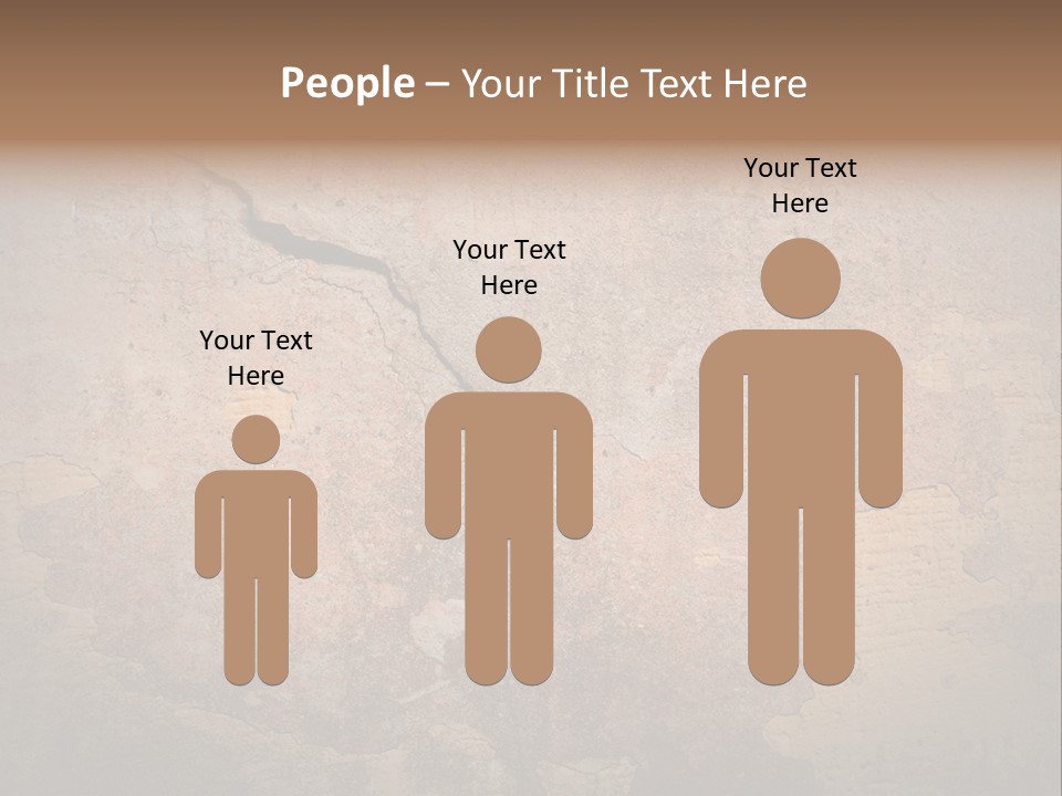 Wall Spotted Damaged PowerPoint Template