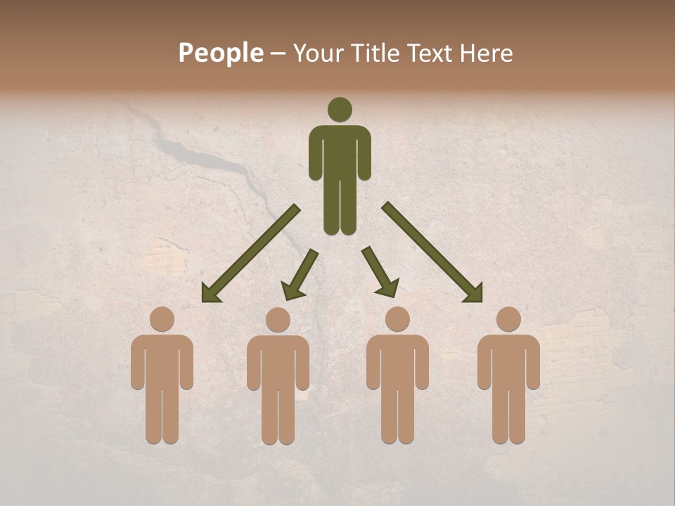 Wall Spotted Damaged PowerPoint Template