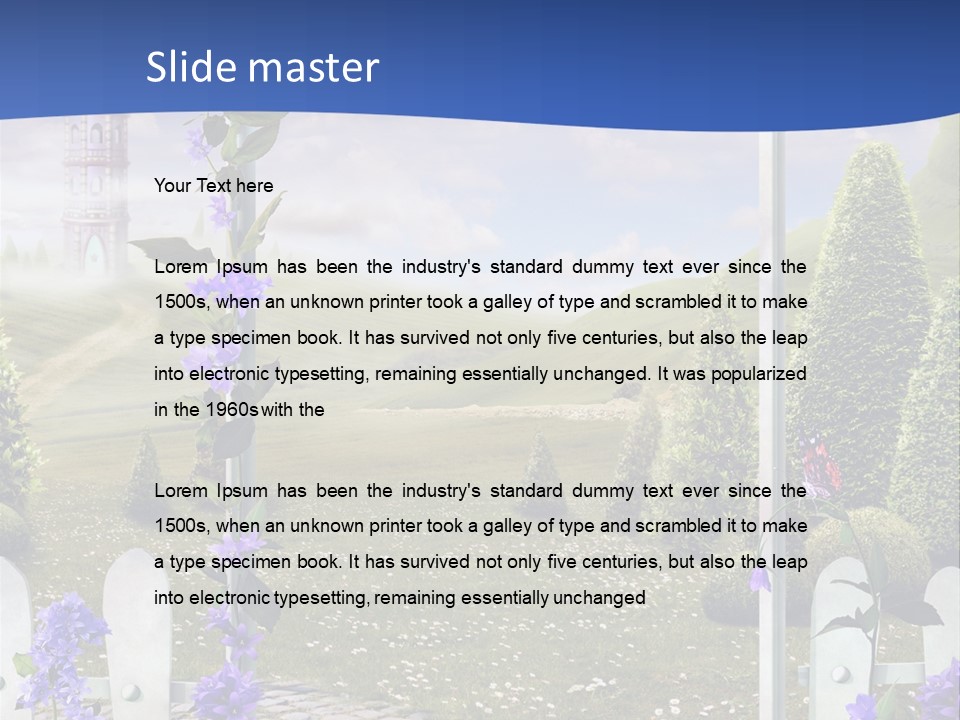 Kind Rare Fairy Tale PowerPoint Template