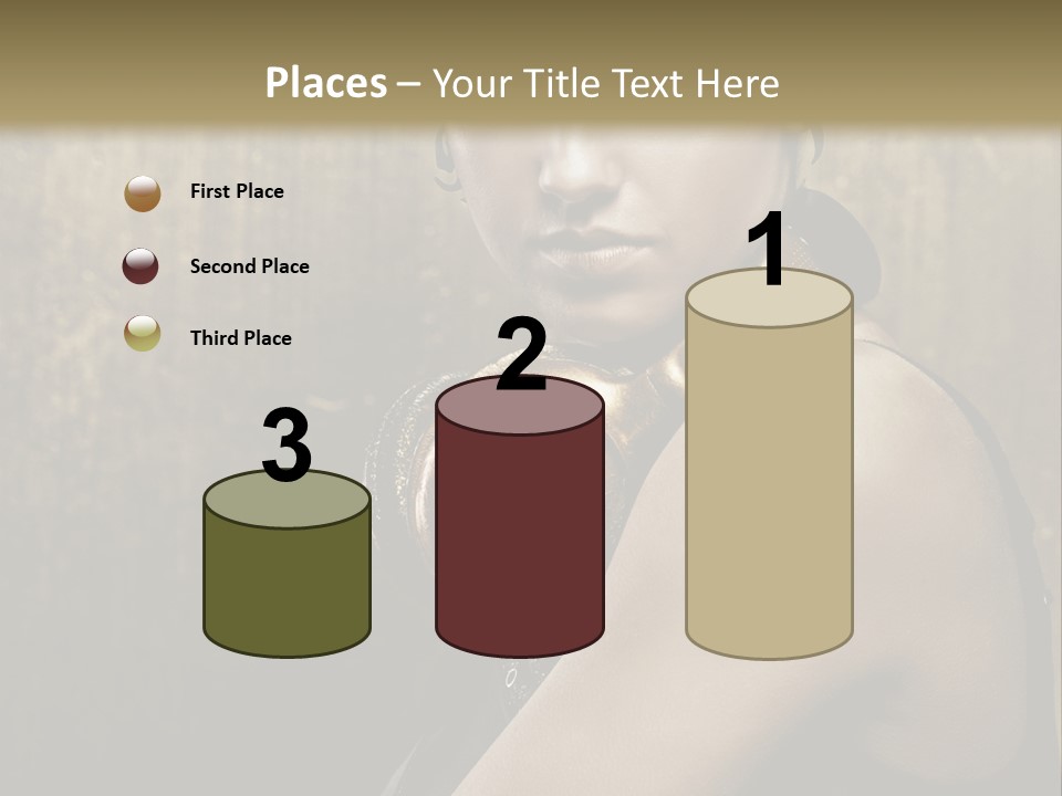 Goth Industrial Close Up PowerPoint Template