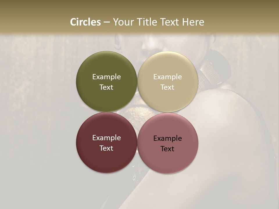 Goth Industrial Close Up PowerPoint Template