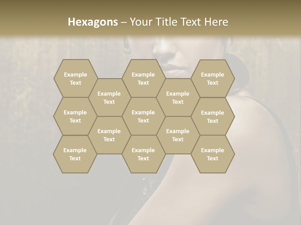 Goth Industrial Close Up PowerPoint Template