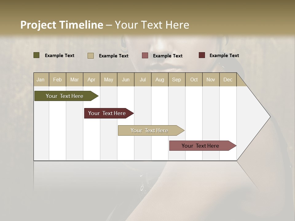 Goth Industrial Close Up PowerPoint Template