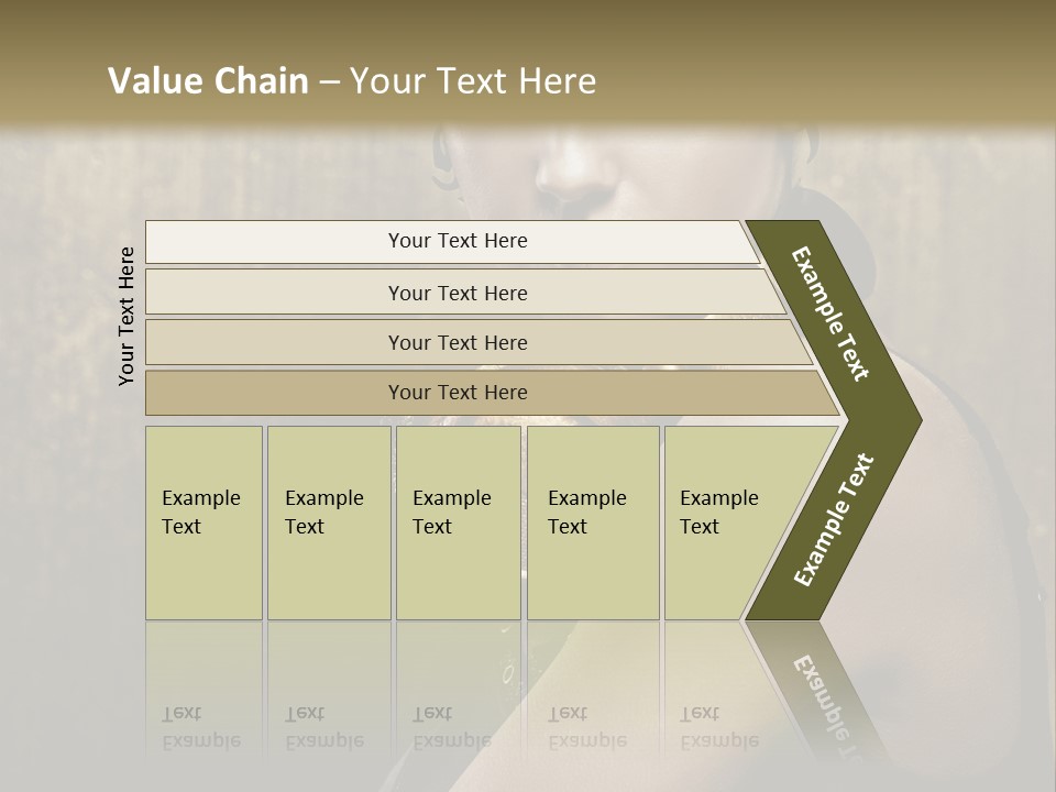 Goth Industrial Close Up PowerPoint Template