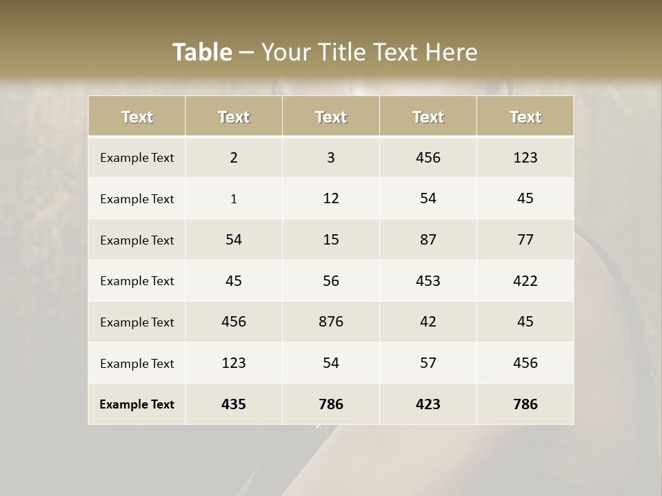 Goth Industrial Close Up PowerPoint Template