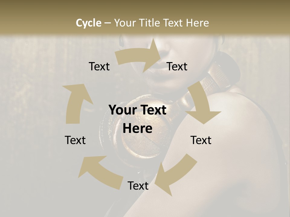Goth Industrial Close Up PowerPoint Template