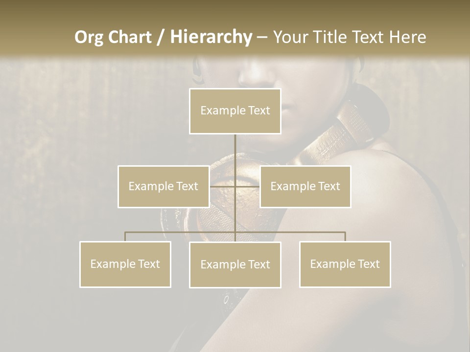 Goth Industrial Close Up PowerPoint Template