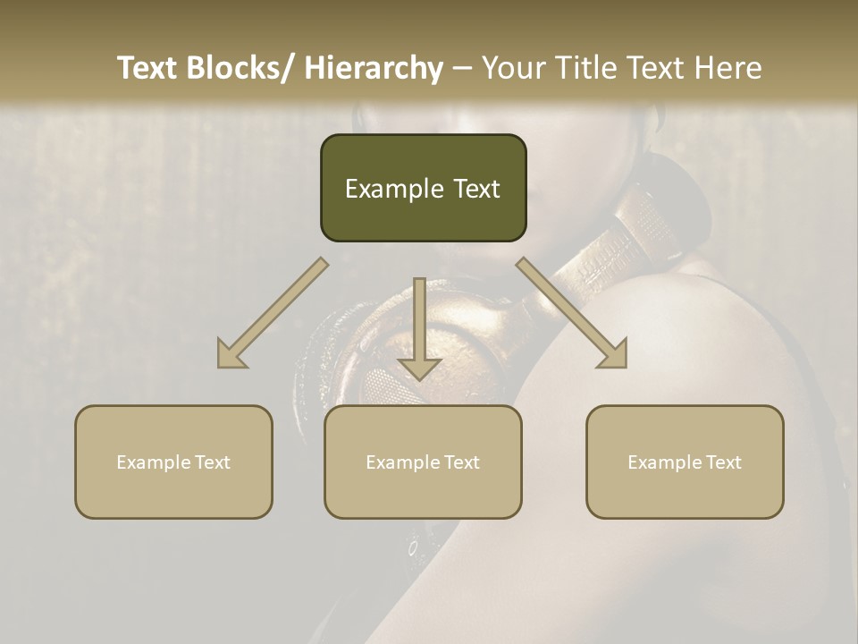 Goth Industrial Close Up PowerPoint Template