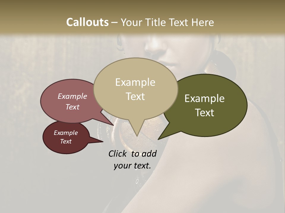Goth Industrial Close Up PowerPoint Template