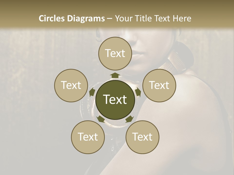 Goth Industrial Close Up PowerPoint Template