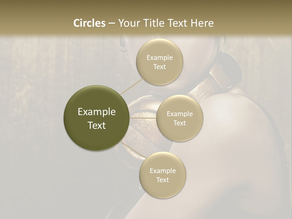Goth Industrial Close Up PowerPoint Template
