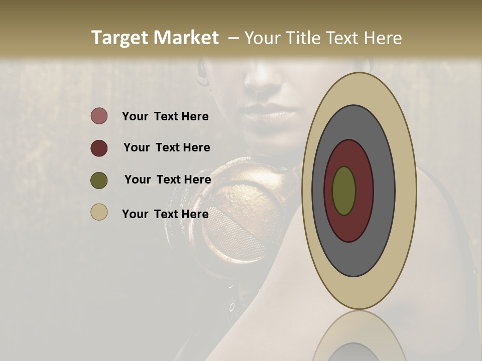 Goth Industrial Close Up PowerPoint Template