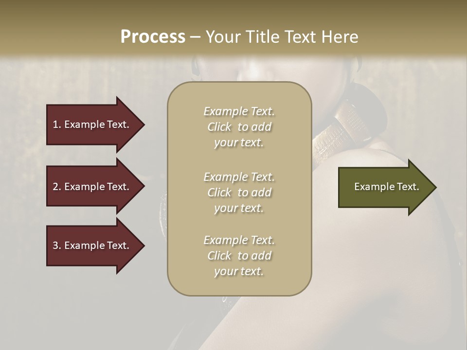 Goth Industrial Close Up PowerPoint Template