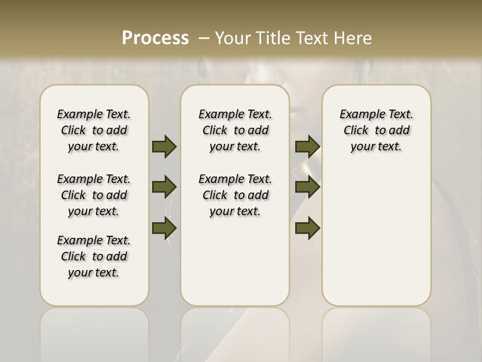 Goth Industrial Close Up PowerPoint Template