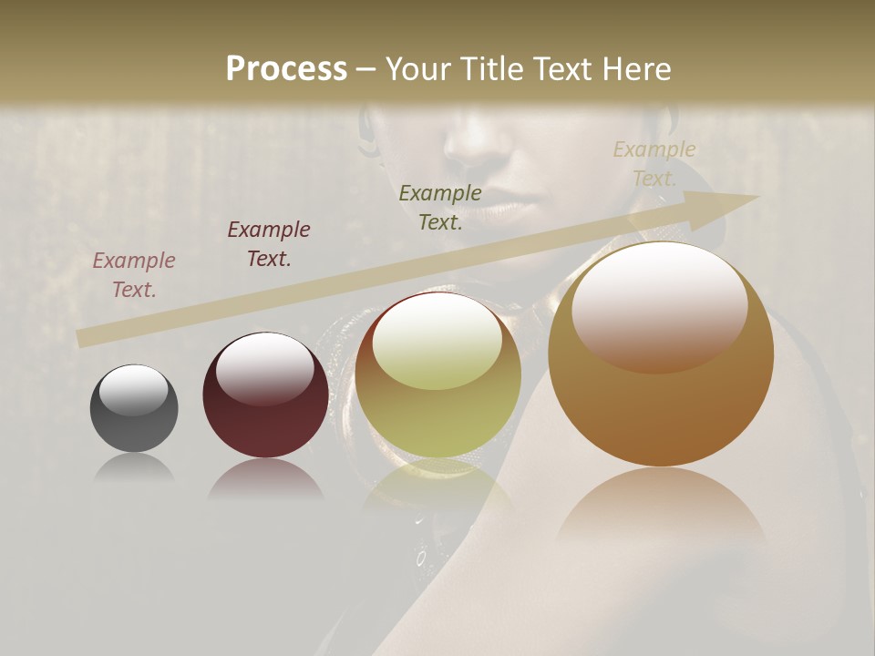 Goth Industrial Close Up PowerPoint Template