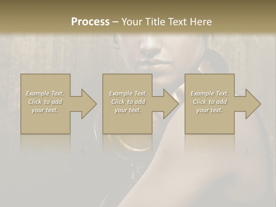 Goth Industrial Close Up PowerPoint Template
