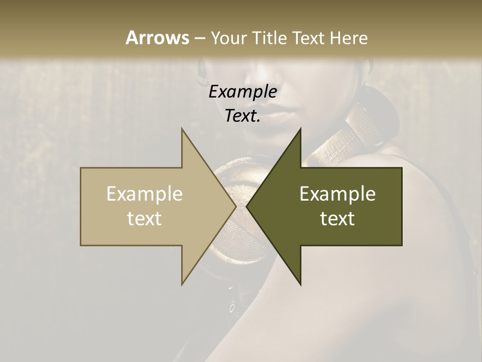 Goth Industrial Close Up PowerPoint Template