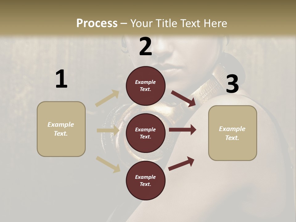 Goth Industrial Close Up PowerPoint Template