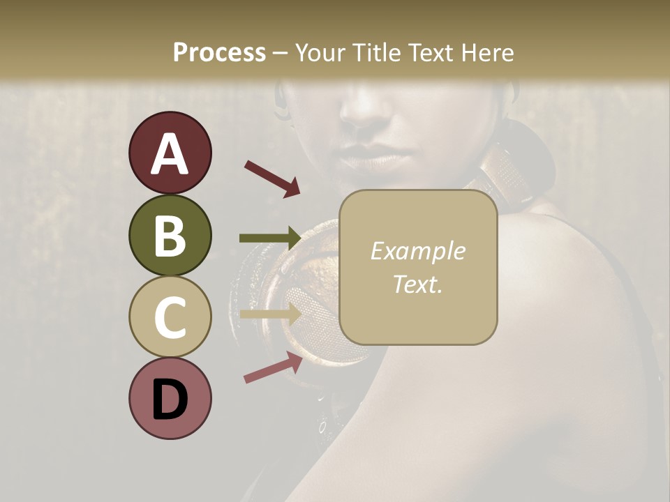 Goth Industrial Close Up PowerPoint Template