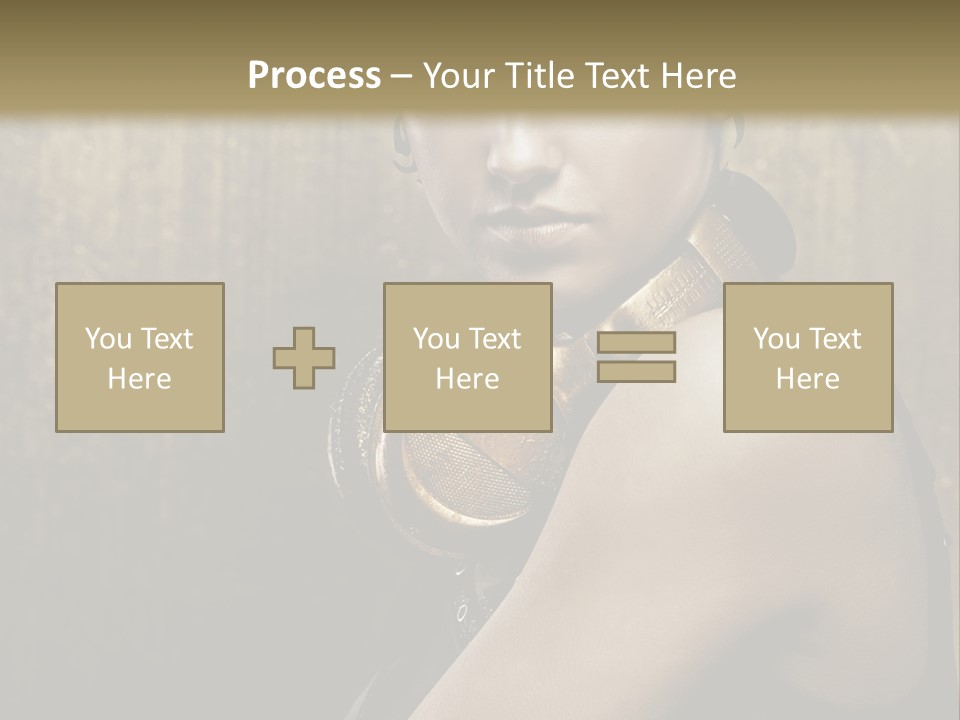 Goth Industrial Close Up PowerPoint Template
