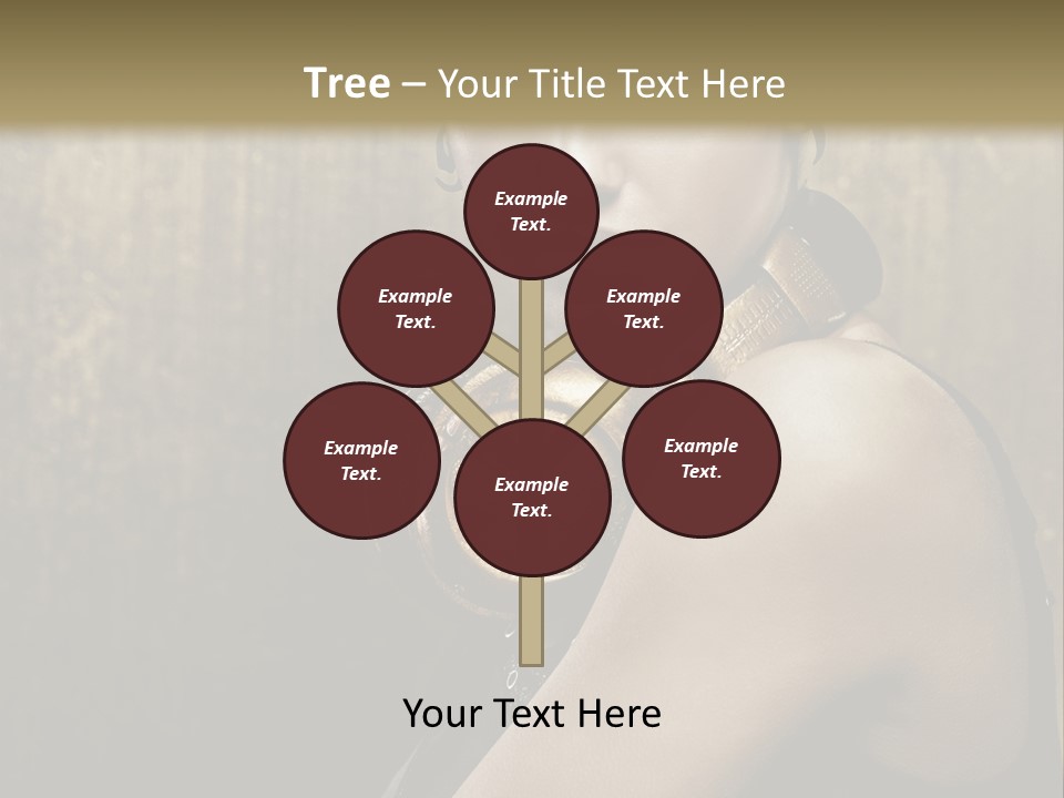 Goth Industrial Close Up PowerPoint Template