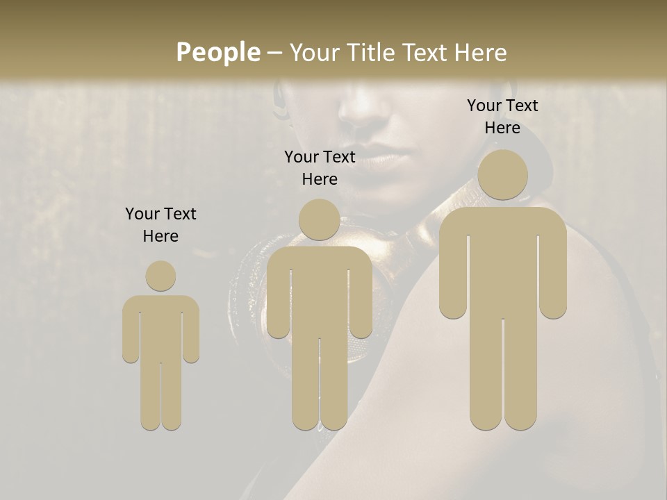 Goth Industrial Close Up PowerPoint Template