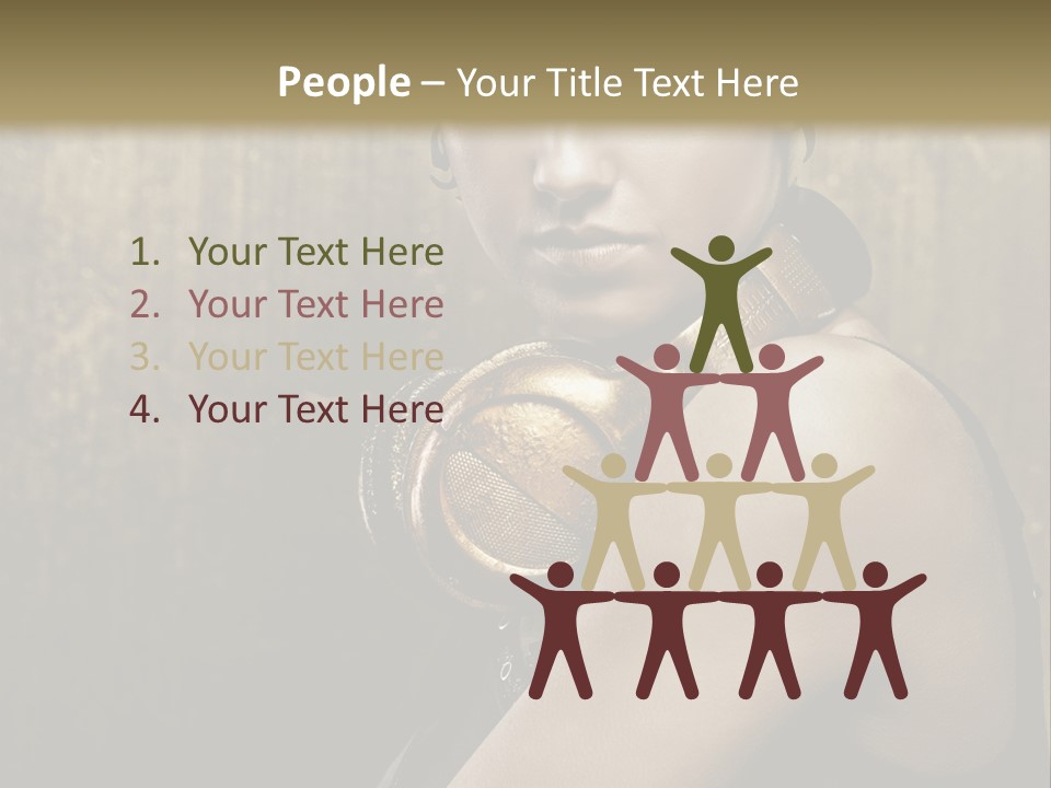 Goth Industrial Close Up PowerPoint Template