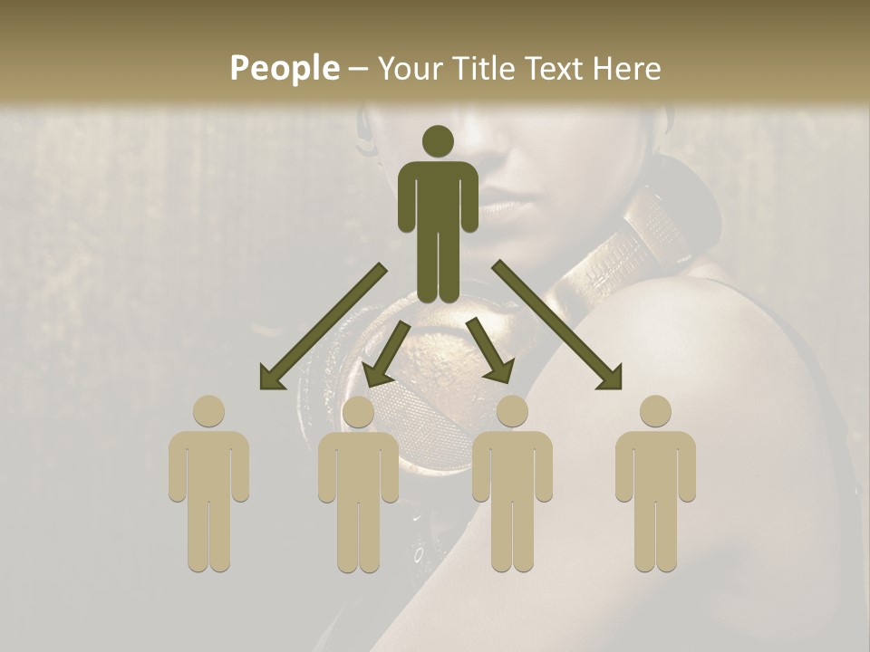 Goth Industrial Close Up PowerPoint Template