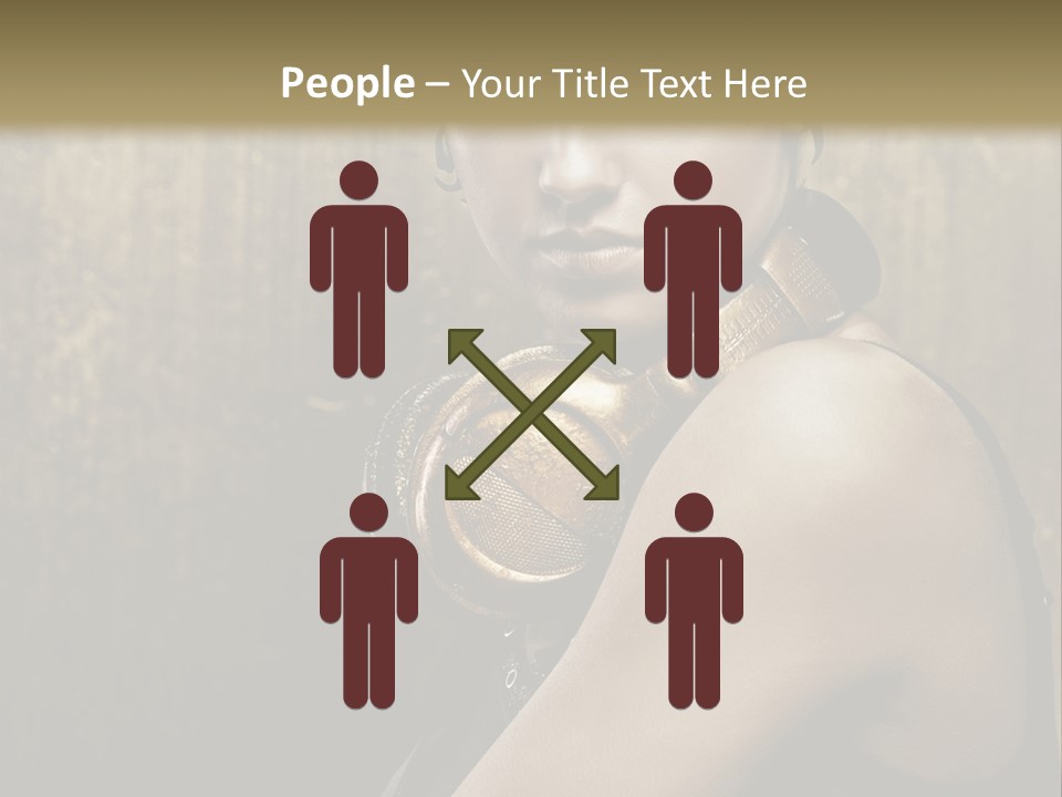 Goth Industrial Close Up PowerPoint Template