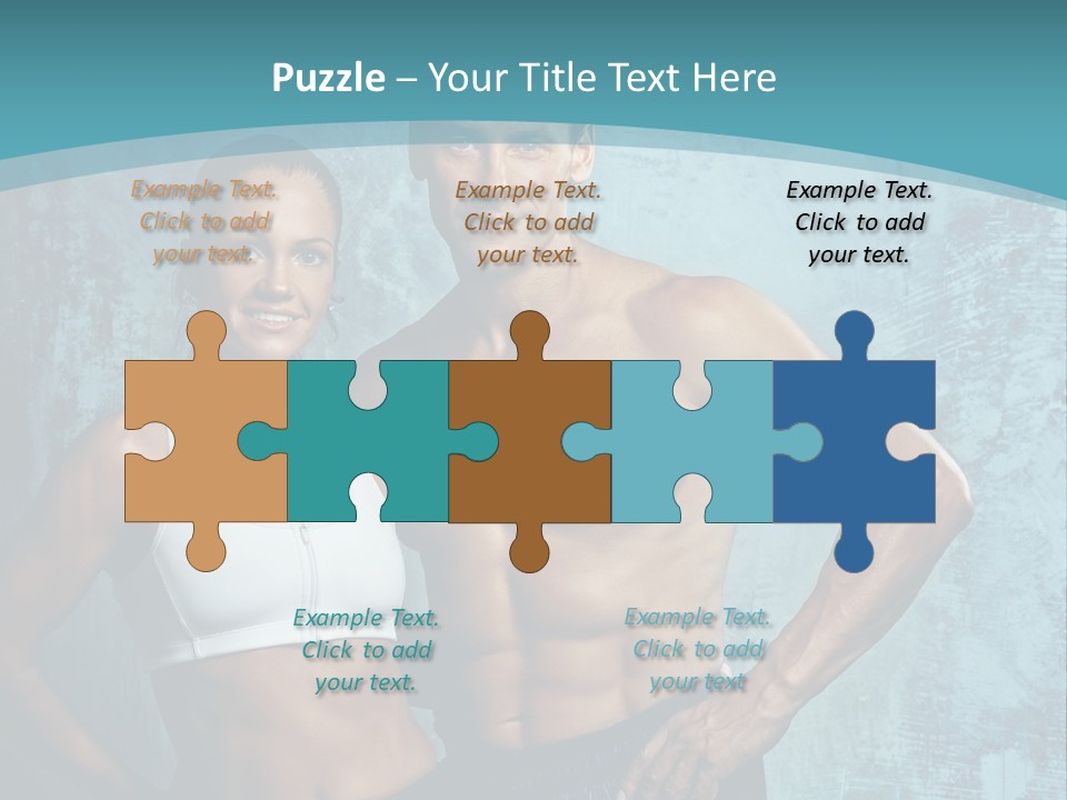 Heavy Handsome Young PowerPoint Template