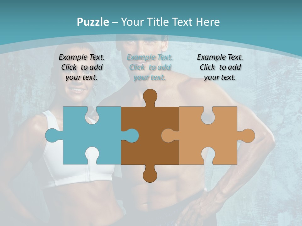 Heavy Handsome Young PowerPoint Template