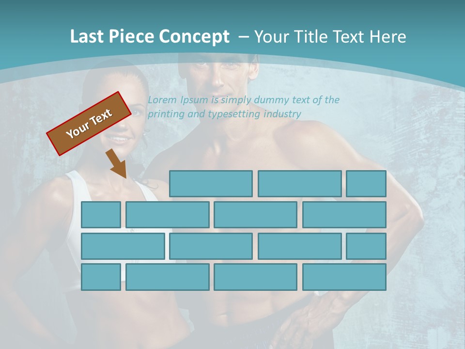 Heavy Handsome Young PowerPoint Template