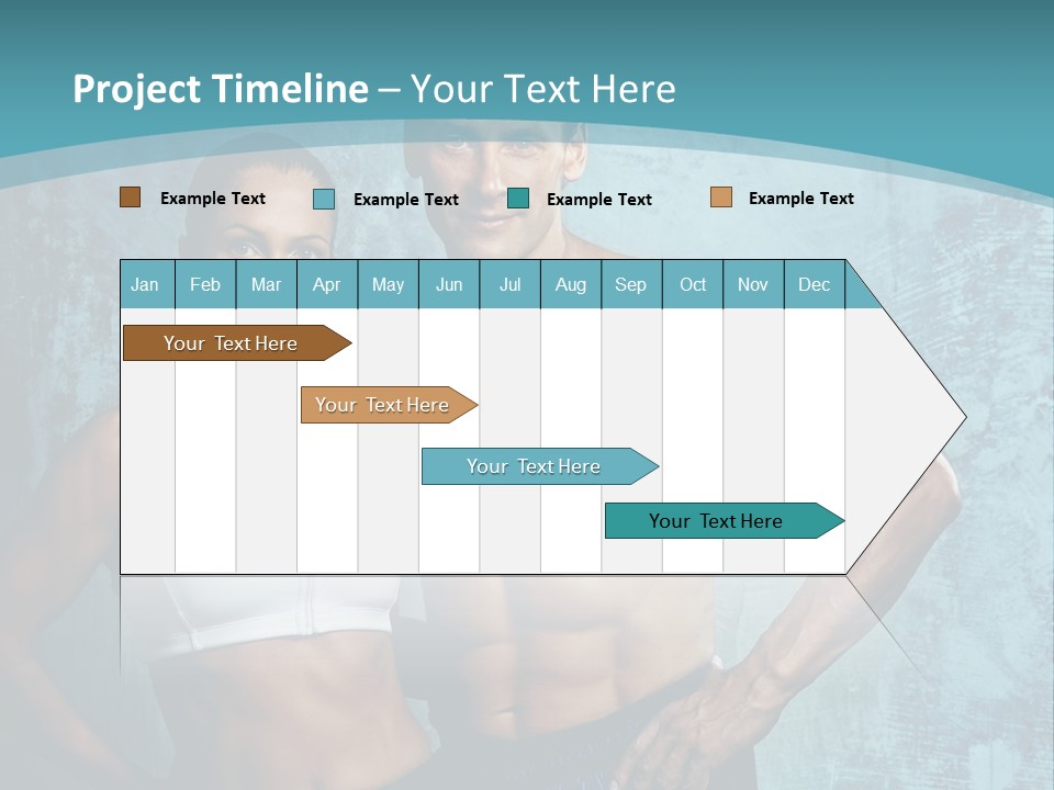 Heavy Handsome Young PowerPoint Template
