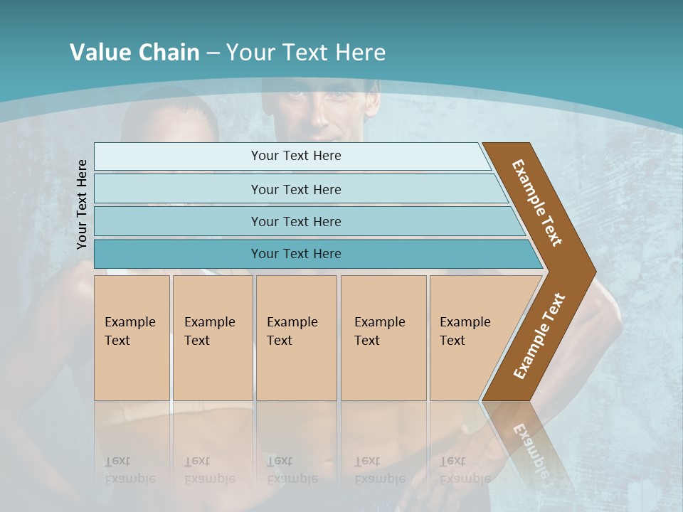 Heavy Handsome Young PowerPoint Template
