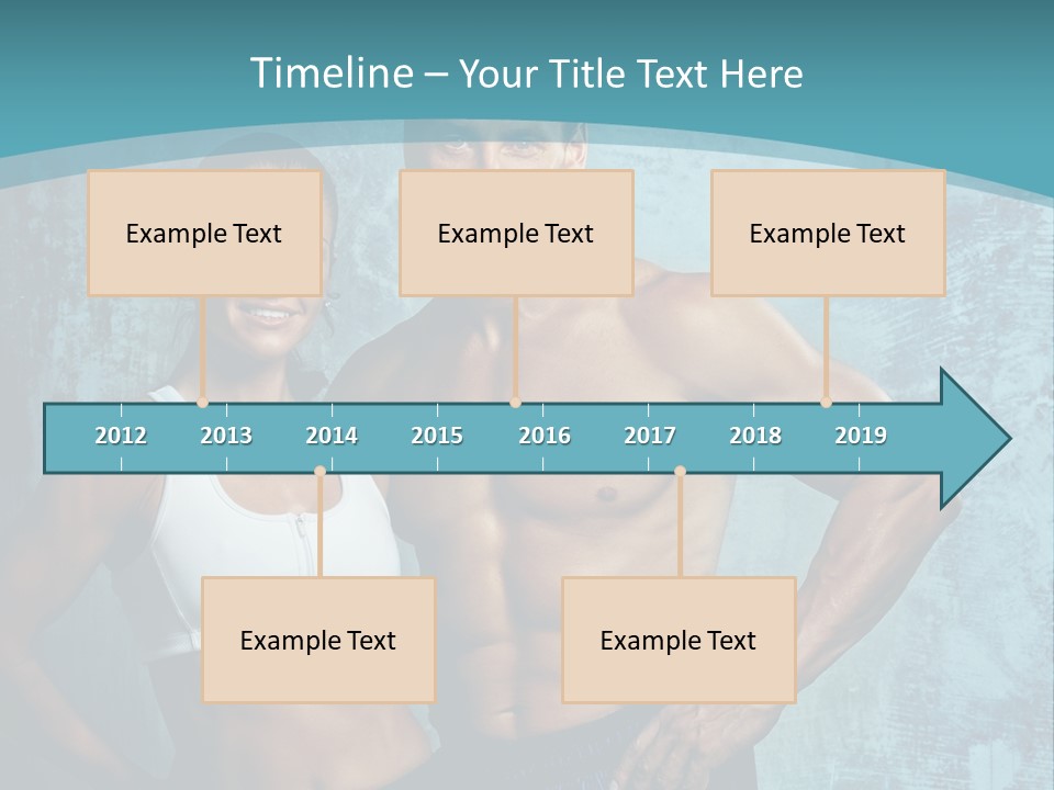 Heavy Handsome Young PowerPoint Template