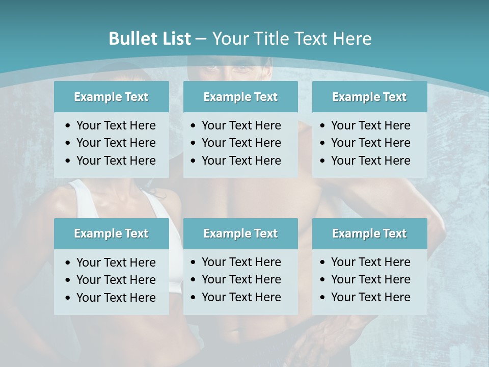 Heavy Handsome Young PowerPoint Template