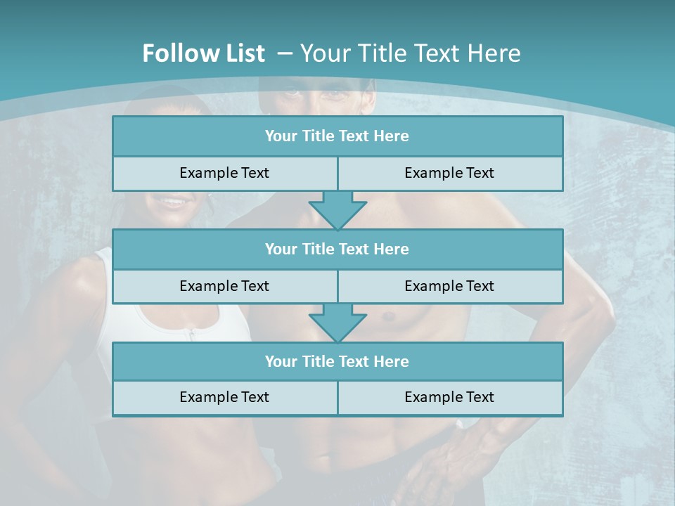 Heavy Handsome Young PowerPoint Template