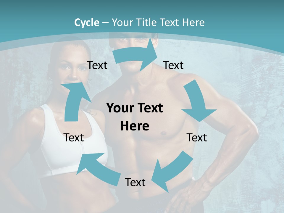 Heavy Handsome Young PowerPoint Template