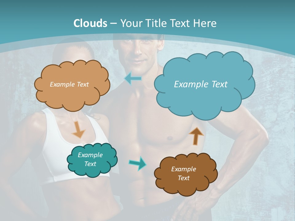 Heavy Handsome Young PowerPoint Template