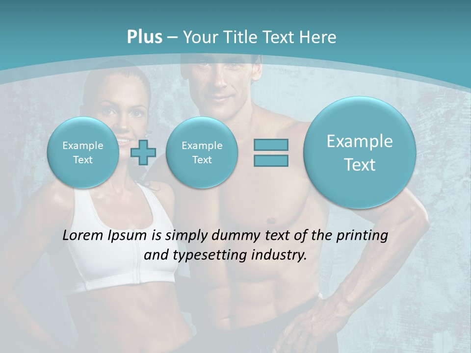 Heavy Handsome Young PowerPoint Template