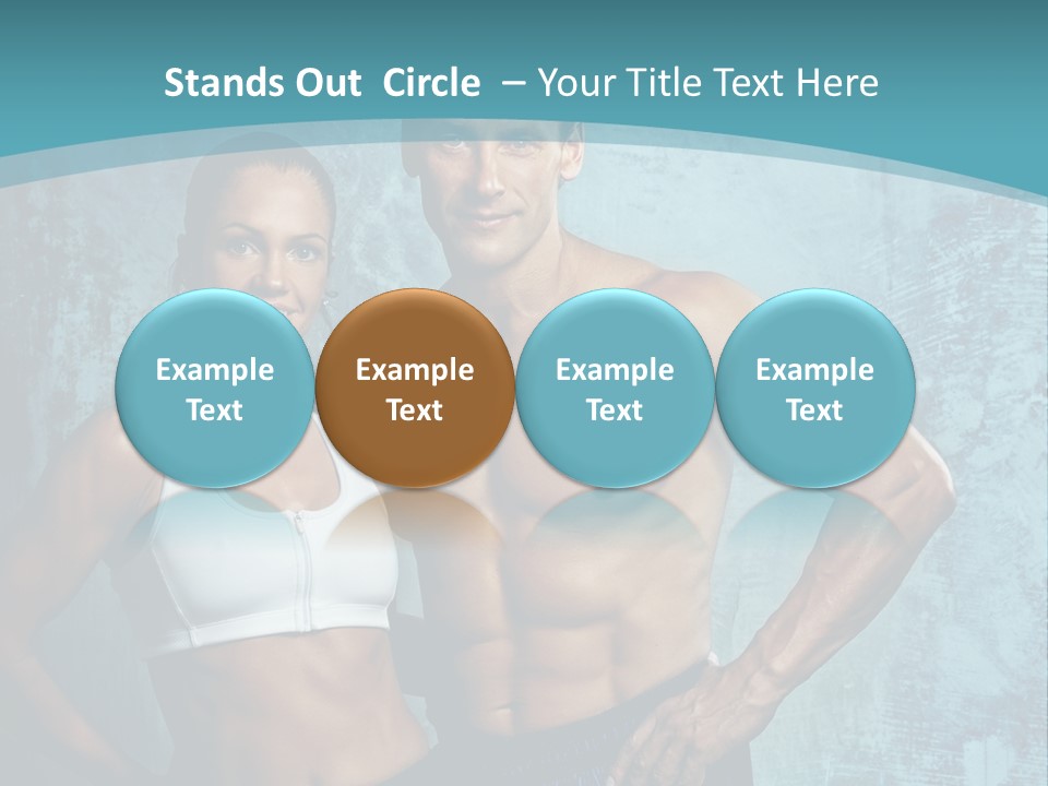 Heavy Handsome Young PowerPoint Template