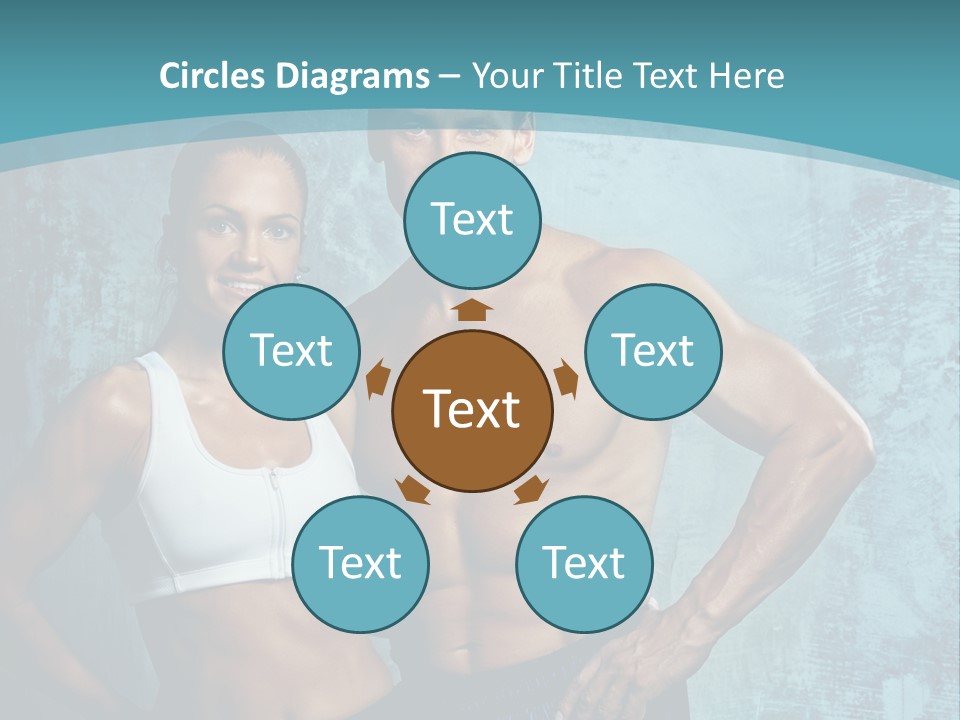 Heavy Handsome Young PowerPoint Template