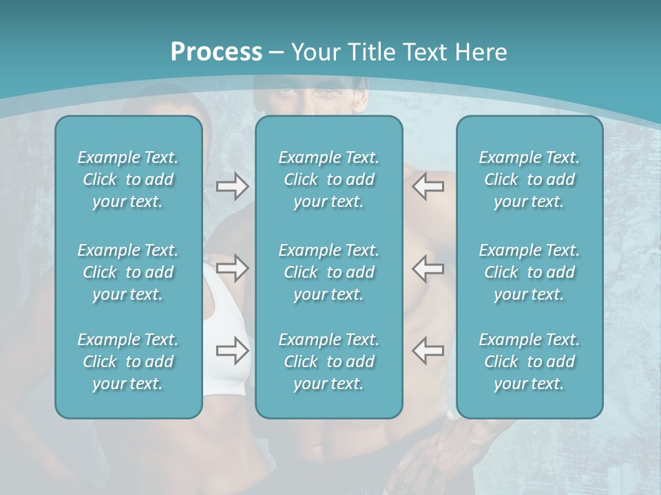 Heavy Handsome Young PowerPoint Template