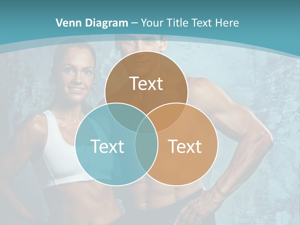 Heavy Handsome Young PowerPoint Template