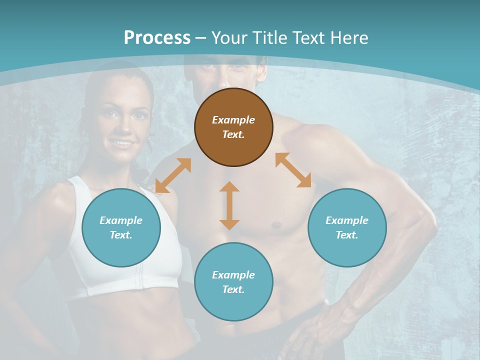 Heavy Handsome Young PowerPoint Template