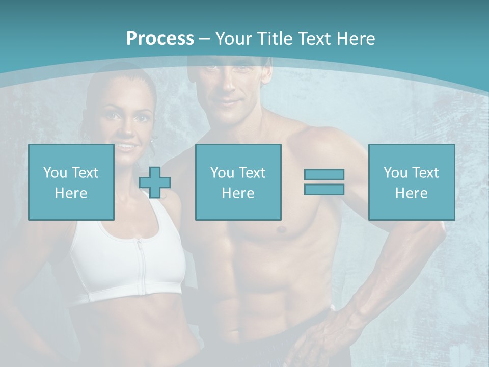 Heavy Handsome Young PowerPoint Template