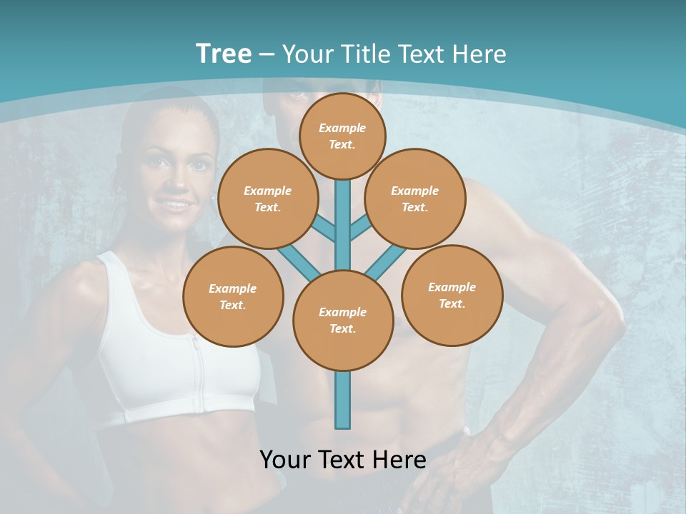 Heavy Handsome Young PowerPoint Template