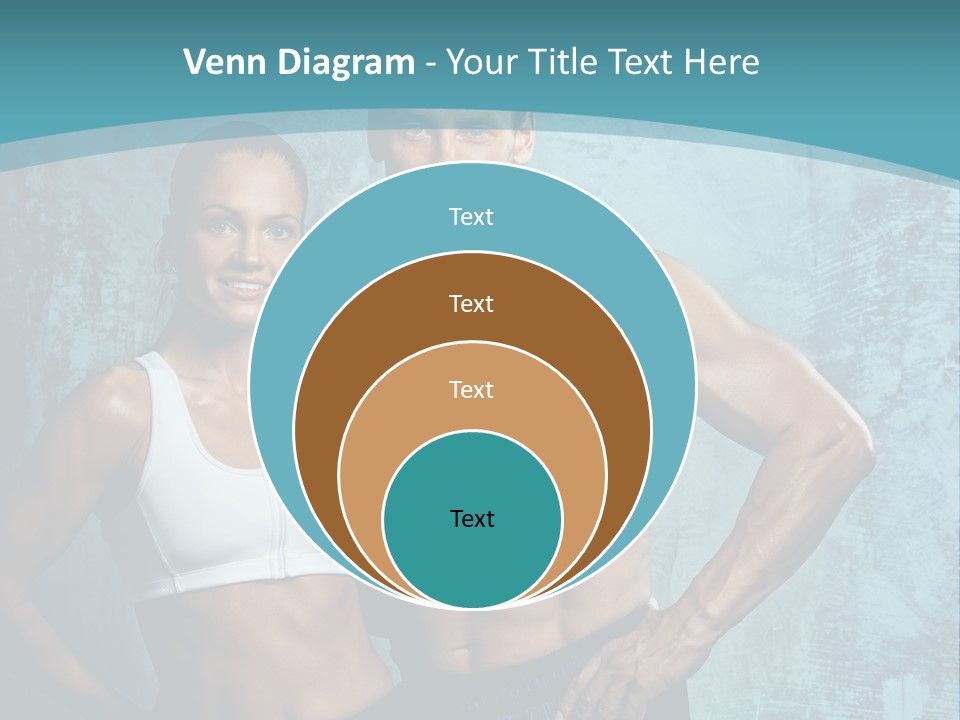 Heavy Handsome Young PowerPoint Template