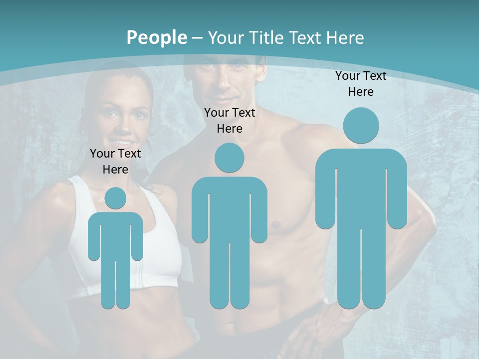 Heavy Handsome Young PowerPoint Template