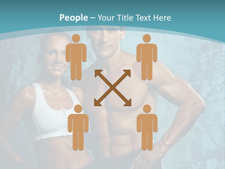 Heavy Handsome Young PowerPoint Template